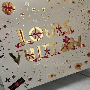 Louis vuttion holiday shopping bag 2023 new medium